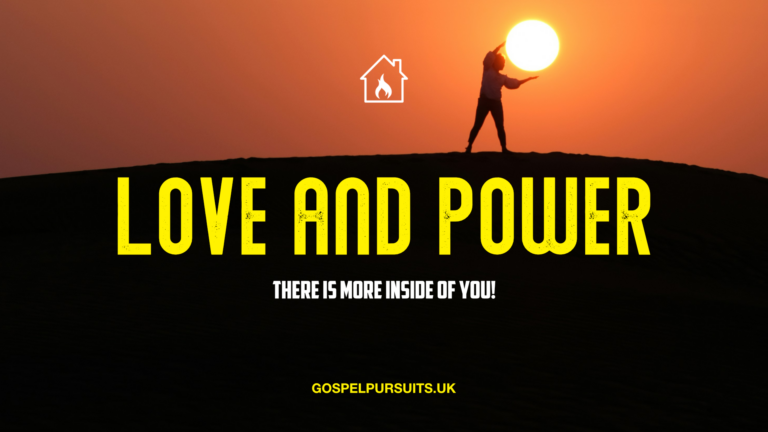 The Spirit of Love releases a Spirit of Power